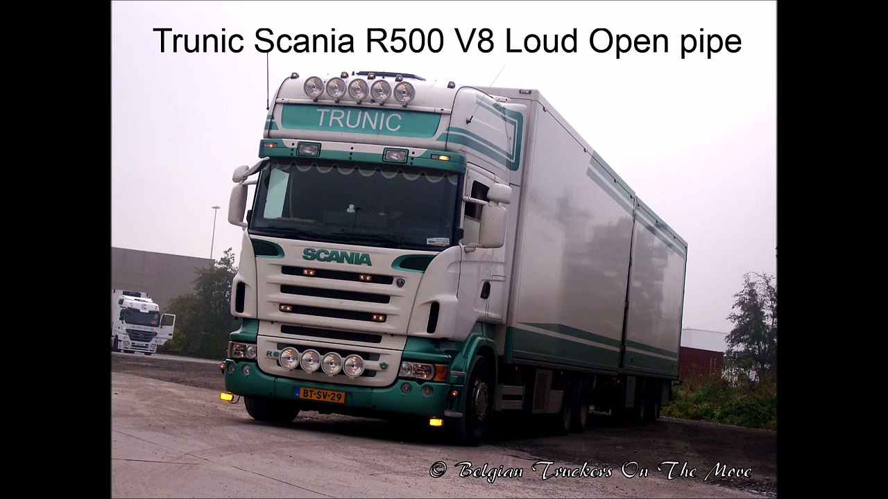 Trunic Scania R500 V8 Revving