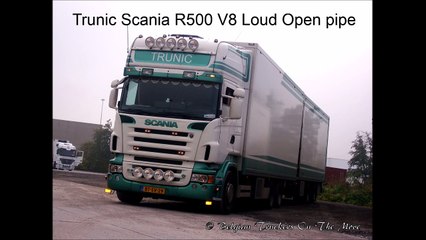 Trunic Scania R500 V8 Revving