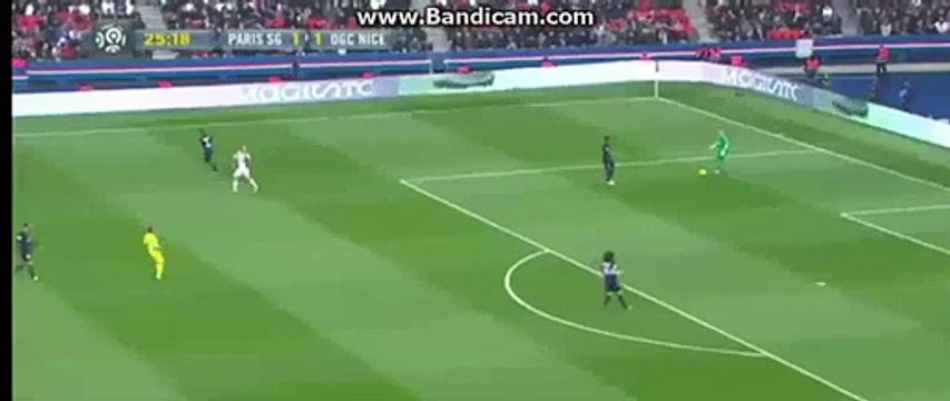 Zlatan Ibrahimovic Super Skills & Pass - PSG 1-1 Nice 02.04.2016