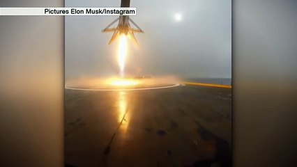 SpaceX rocket explodes during landing - BBC News