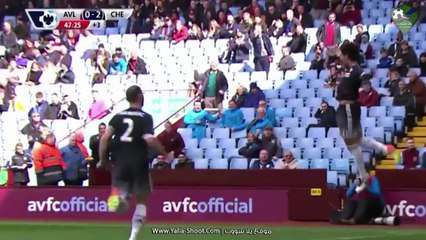 اهداف مباراة استون فيلا وتشيلسي 0-4
