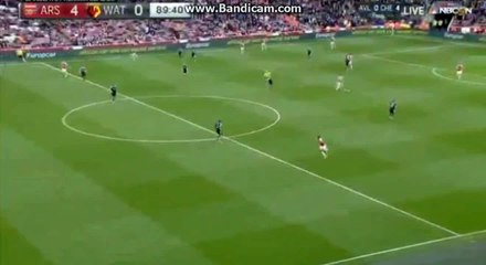 Super Gooal Walcoot Arsenal vs Watford 4 - 0   /02/04/2016
