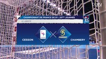 Saison 2015 / 2016 - Journée 20 : Résumé du match Cesson-Rennes / Chambéry