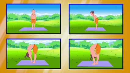 Learn Yoga in Hindi - Uttanasana