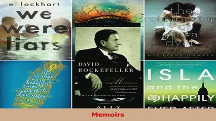 Read  Memoirs Ebook Free