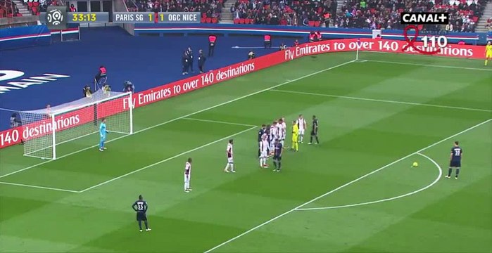 Le superbe Coup-franc de Zlatan Ibrahimovic contre Nice !