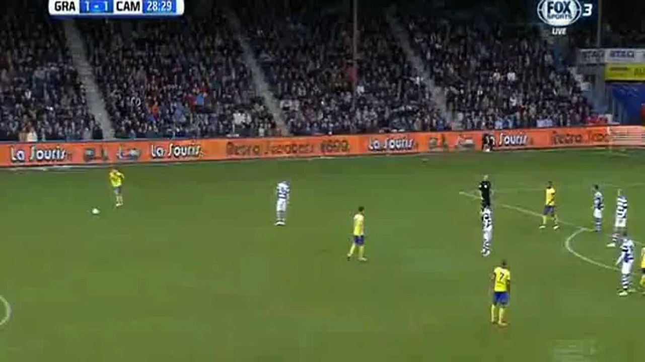 Calvin MacIntosh  Goal HD - Graafschap 1 - 1 Cambuur - 02-04-2016