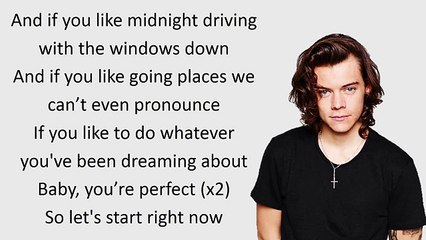 One Direction - Perfect lyrics