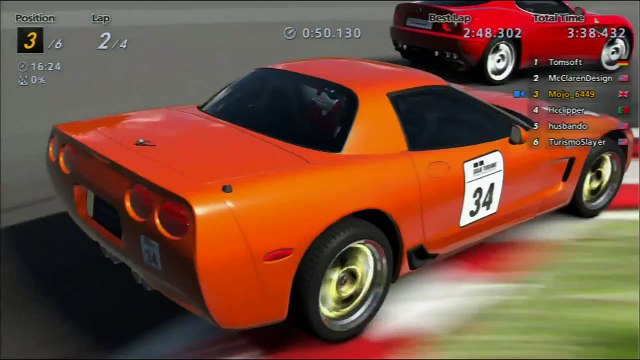 GT6 Gran Turismo 6 Online | Car Of The Week COTW | Corvette Z06 (C5) | Spa Francorchamps