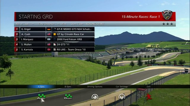 Gran Turismo 6 | Corvette ZR1 (C6) | 15 Minute Races | Race 1 Apricot Hill