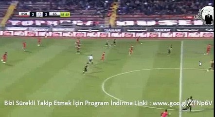 Anel Hadzic Goal HD - Eskisehirspor 3 - 2 Galatasaray - 02-04-2016
