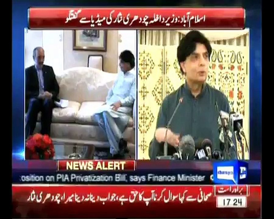 Nisar told Iranian ambassador that Pakistan's media is free, leaves no one but only avoid criticizing 'Military'