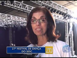 15-07-2015 - FESTIVAL DE DANÇA SESC - ZOOM TV JORNAL