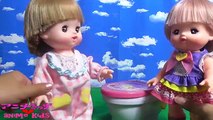 メルちゃん ネネちゃん おトイレ おそうじ するよ‼ なかよしパーツ おてつだい おもちゃ アニメ animekids アニメきっず animatoin BabyDoll Mellchan Toy