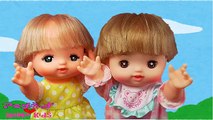 メルちゃん ネネちゃん わなげであそぶよ♫ テレビ おもちゃアニメ  アニメきっず animekids animation Baby Doll mellchan nenechan Quoits toy