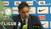 Conférence de presse Tours FC - Stade Brestois 29 (2-1) : Marco SIMONE (TOURS) - Alex  DUPONT (BREST) - 2015/2016