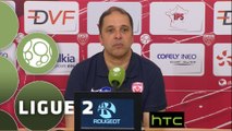 Conférence de presse Dijon FCO - AS Nancy Lorraine (0-0) : Olivier DALL'OGLIO (DFCO) - Pablo  CORREA (ASNL) - 2015/2016