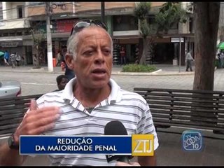 03-07-2015 - REDUÇÃO DA MAIORIDADE PENAL - ZOOM TV JORNAL