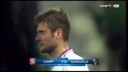 Carpi 1-3 Sassuolo All Goals and Highlights 02.04.2016