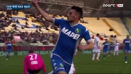 Carpi 1-3 Sassuolo All Goals and Highlights 02.04.2016