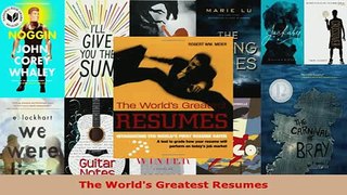 PDF  The Worlds Greatest Resumes Download Online