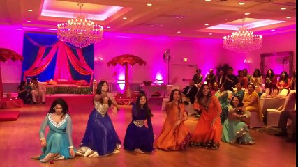 Indian hot Mehndi  - Brides maids Dance - 2016