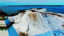 Musquodoboit Harbour Range Rear Light, Nova Scotia, Canada via DJI drone (#LighthouseProject)