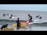 2013923【台風19号20号の波】材木座ロングボードサーフィン