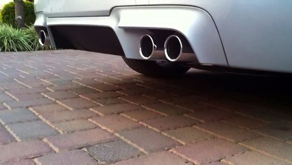 BMW m5 exhaust sound