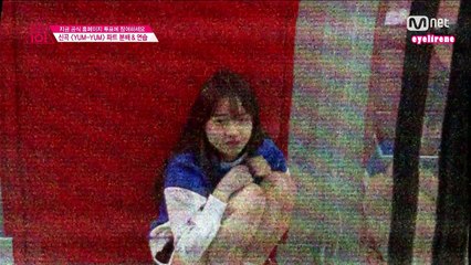 [eng] Produce 101 Choi Yoojung fangirling over B1A4 Jinyoung