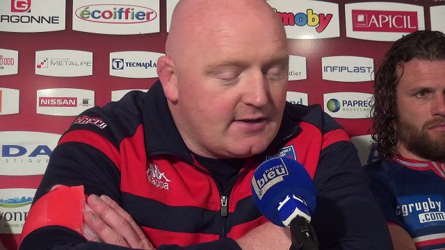 Rugby Top 14 - Bernard Jackman réagit après Oyonnax - Grenoble