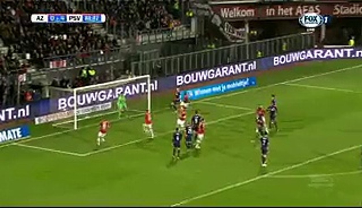 Jop van der Linden Goal HD - AZ Alkmaar 1- 4 PSV - 02-04-2016
