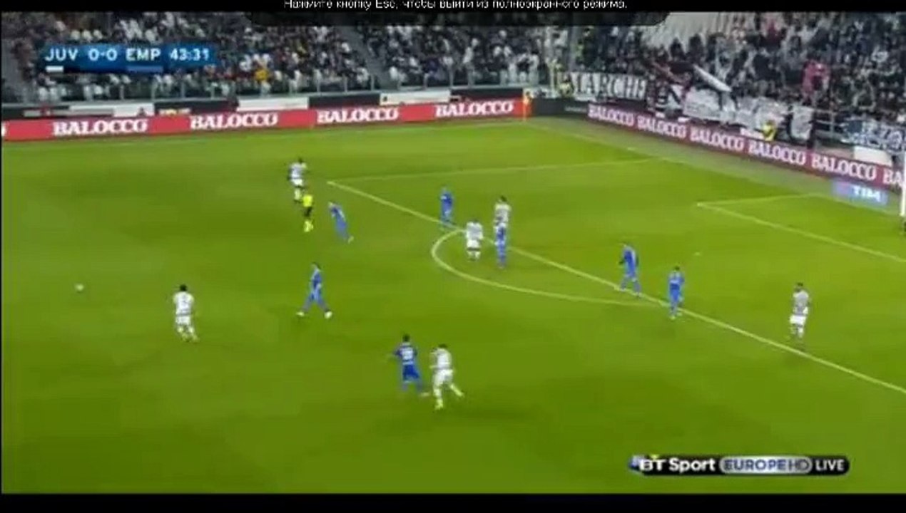 Goal Mario Mandzukic - Juventus 1-0 Empoli (02.04.2016) Serie A