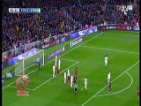 هدف برشلونة الاول ( برشلونة 1-0 ريال مدريد ) الدوري الاسباني