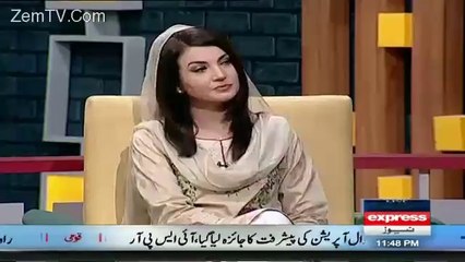 Why you have given your Program's name "Tabdeeli"? - Watch Reham Khan reply!