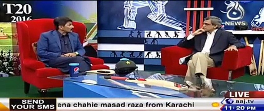 Javed Miandad harshly criticizing Najam Sethi