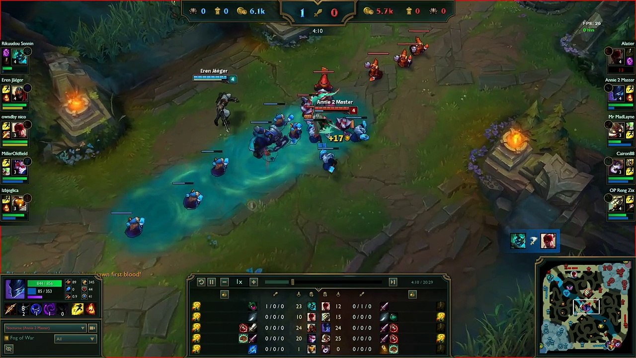 Pre-Season 6 // Nocturne Mid Lane [LoL] [League of Legends]