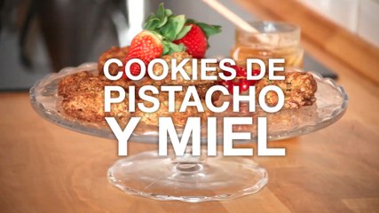 Receta de Cookies con pistachos y miel