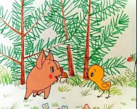 Мультики для детей - Чуня - О том как свинка была воспитанной