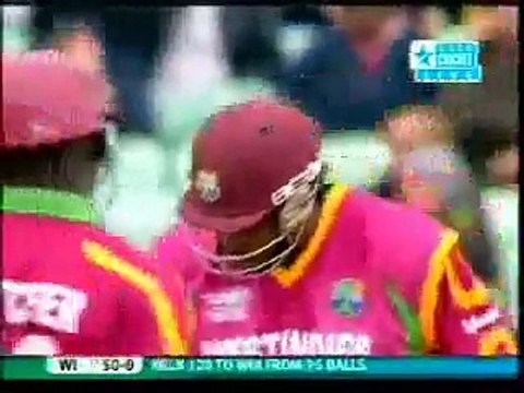 Chris Gayle vs Brett Lee 1 over 27 runs 3 big sixes in T20 - YouTube