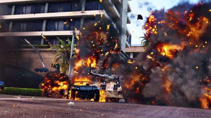 Gta 5 - Redux - Features Showcase  Weapons, Explosions, Fire, Destruction & MORE!