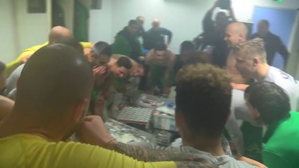 "Aujourd'hui, aujourd'hui, on a joué, on a joué... On a gagné..."