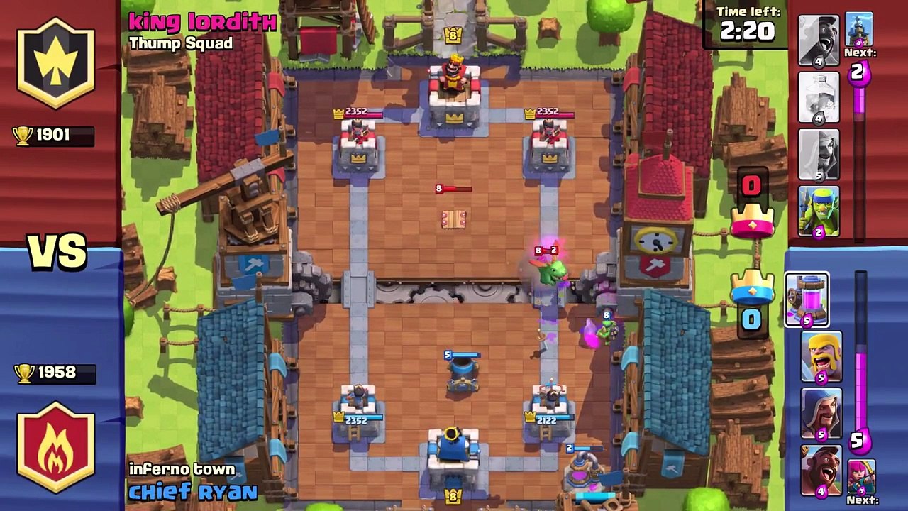 Clash Royale - Mortar With The Win!!