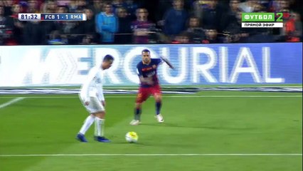 Cristiano Ronaldo hit the post and Zidane Crazy reaction