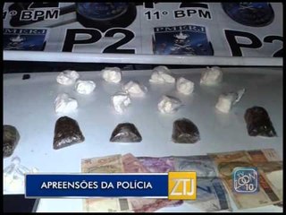 29-06-2015 - APREENSÕES DA POLÍCIA  - ZOOM TV JORNAL