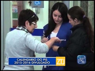 30-06-2015 - CALENDÁRIO DO PIS - ZOOM TV JORNAL