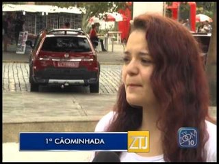 22-06-2015 - CÃOMINHADA - ZOOM TV JORNAL