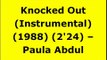 Knocked Out (Instrumental) - Paula Abdul | 80s Pop Hits | 80s Pop Music | 80s Music Instrumentals
