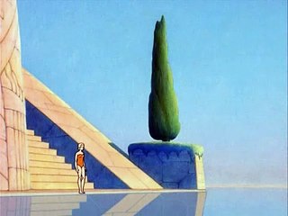 Swimming clip from "Time Masters" Laloux, Moebius