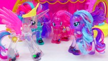 MLP Water Cuties Glitter Princess Cadance Rainbow Shimmer My Little Pony Toy Unboxing Vide